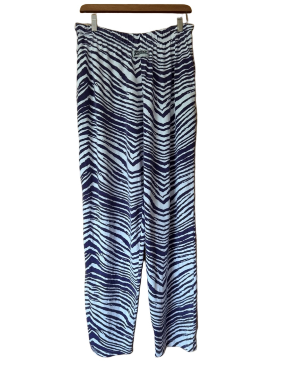 Zubaz vintage 80’s purple zebra print pants size large